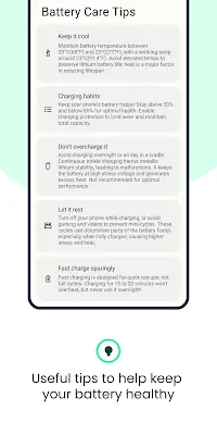 Schermata Battery Guru: Battery Health 2