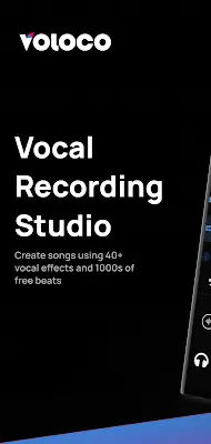 Voloco: Auto Vocal Tune Studio スクリーンショット 1