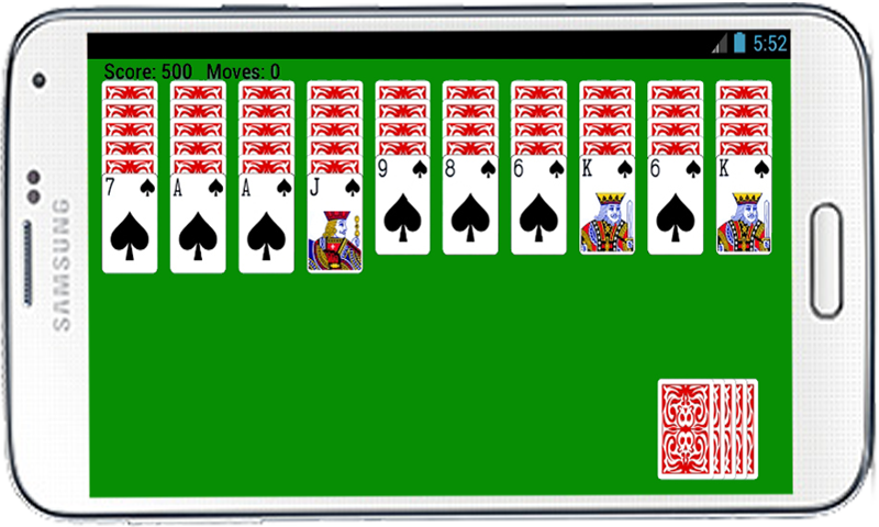 Solitario Spider Gratis Скриншот 1
