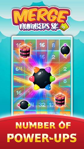 2048 Number Merge Games Puzzle ဖန်သားပြင်ဓာတ်ပုံ 4