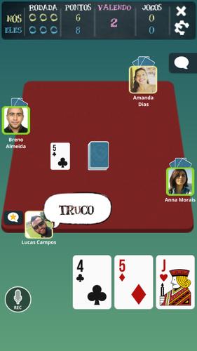 Schermata Truco Brasil 4