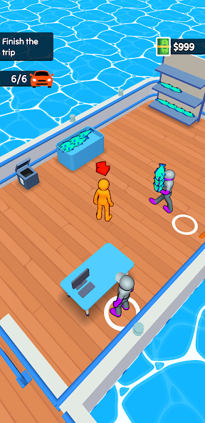 Boat Venture: Idle Manager Mod Скриншот 3
