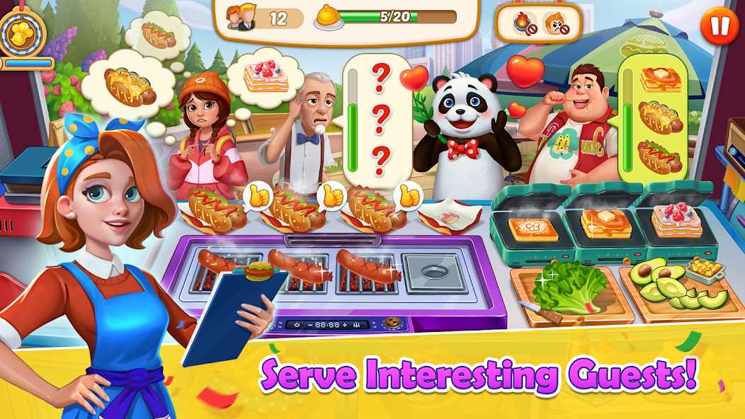 Rita’s Food Truck:Cooking Game Mod应用截图第3张