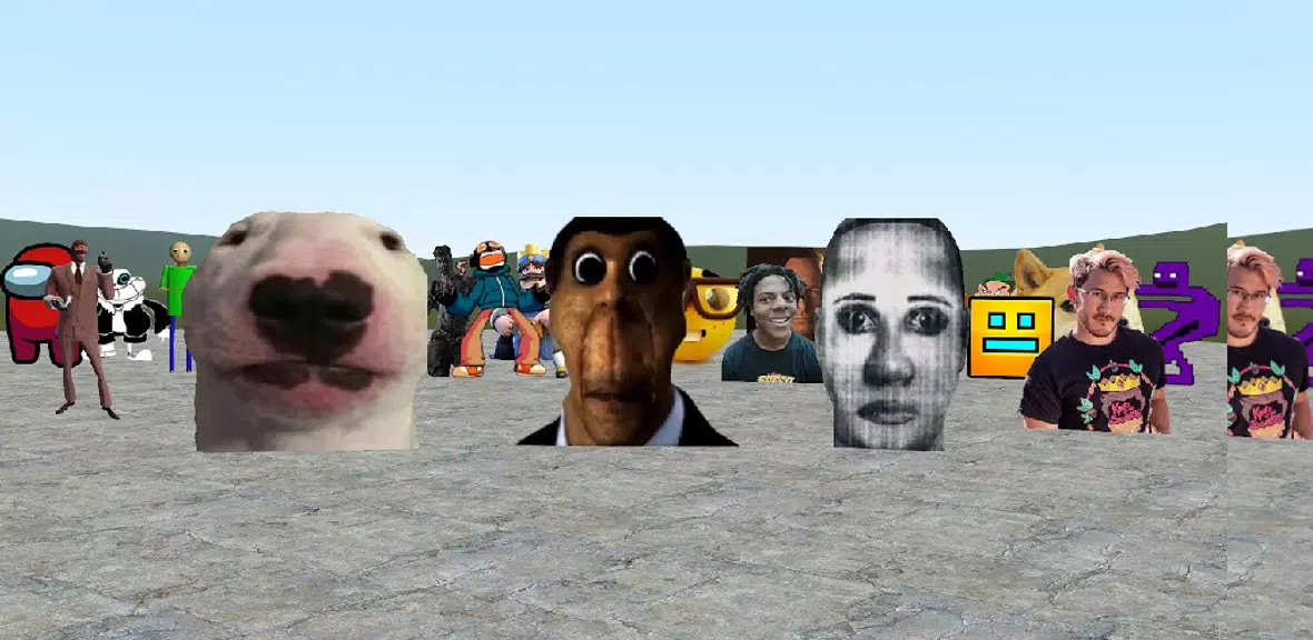 nextbot mod for Gmod ဖန်သားပြင်ဓာတ်ပုံ 1