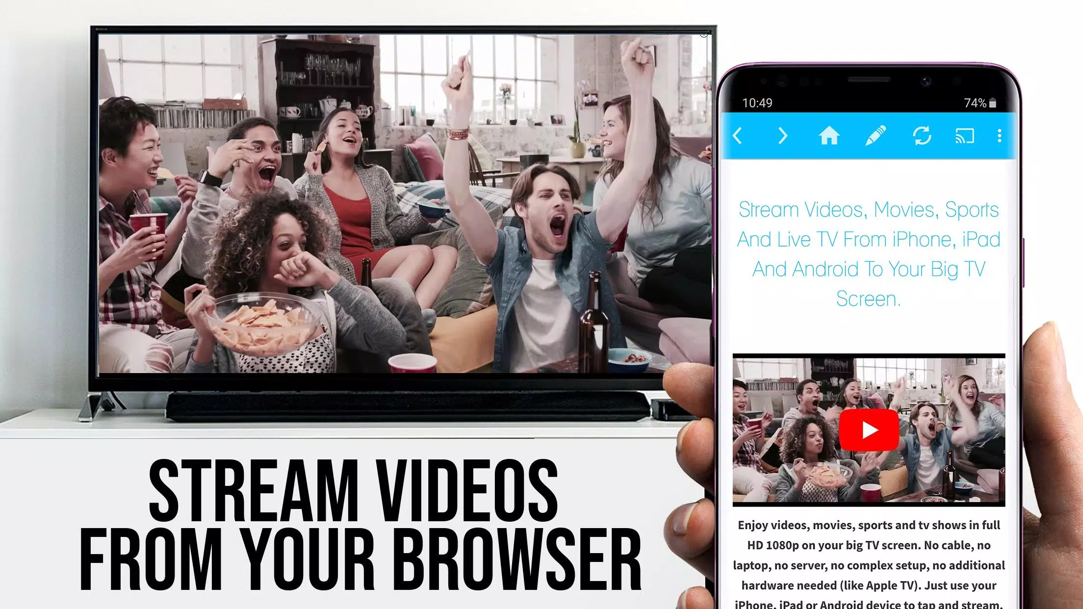 TV Cast for Android TV Screenshot 2