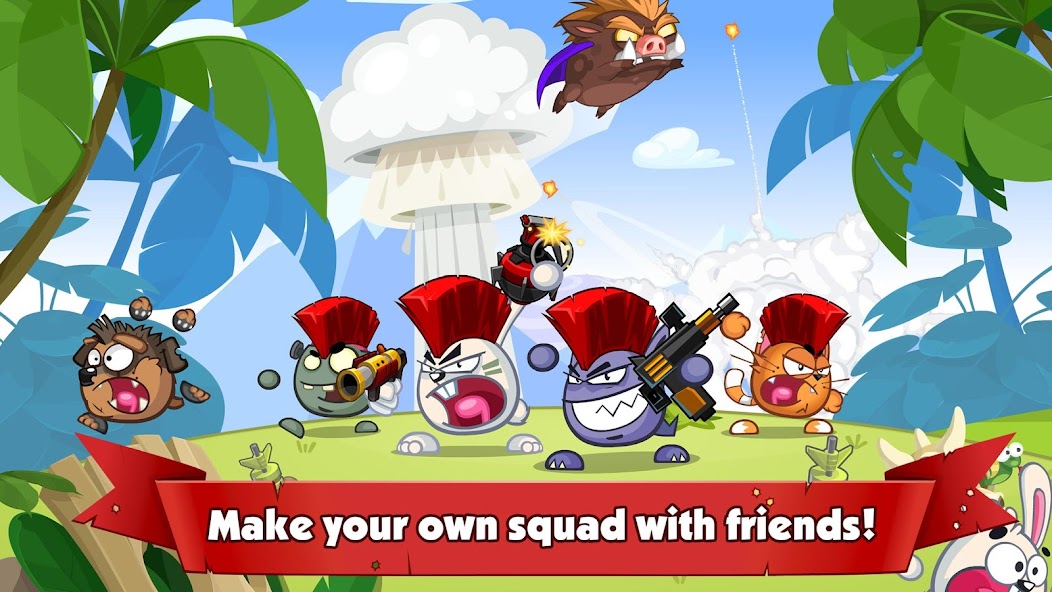 Wormix: PvP Tactical Shooter Mod應用截圖第3張