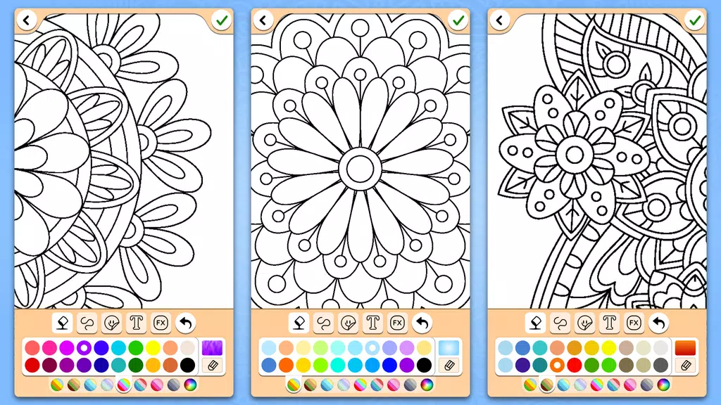 Mandala Coloring Pages Screenshot 1