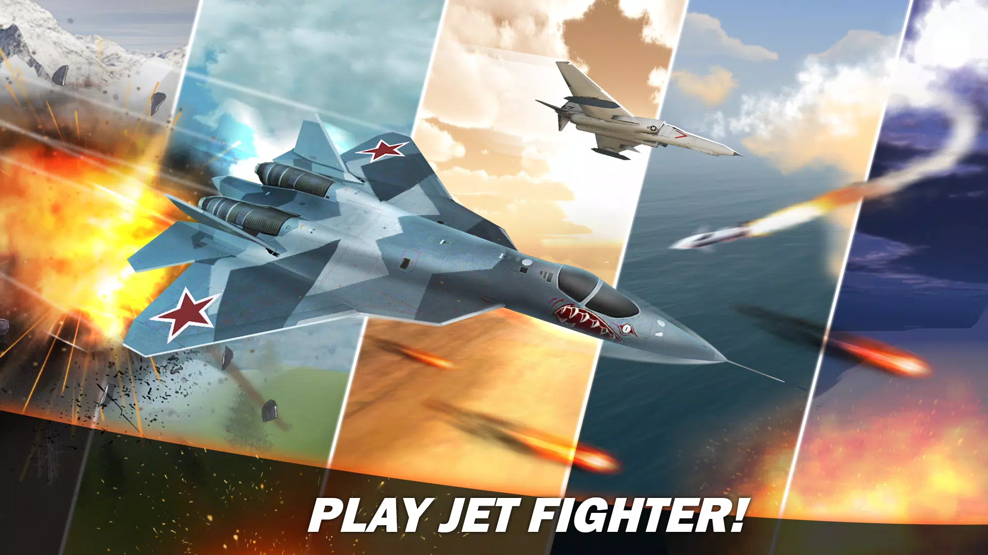 Jet Fighter Airplane Racing應用截圖第1張