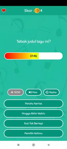 Game Tebak Lagu應用截圖第4張