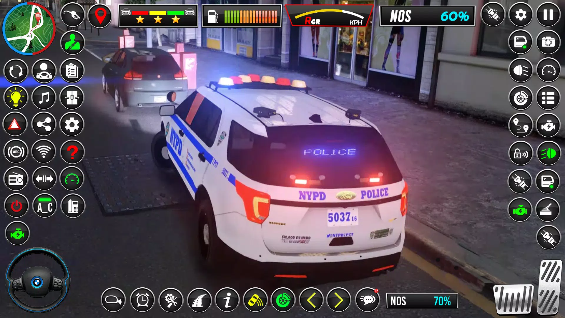 US Police Car Chase Car Game应用截图第3张