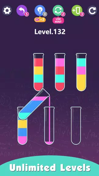 Water Sort Puzzle: Color Sort Captura de tela 2