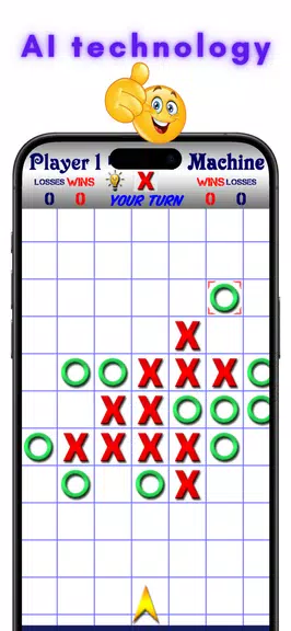 Schermata TicTacToe AI - 5 in a Row 1