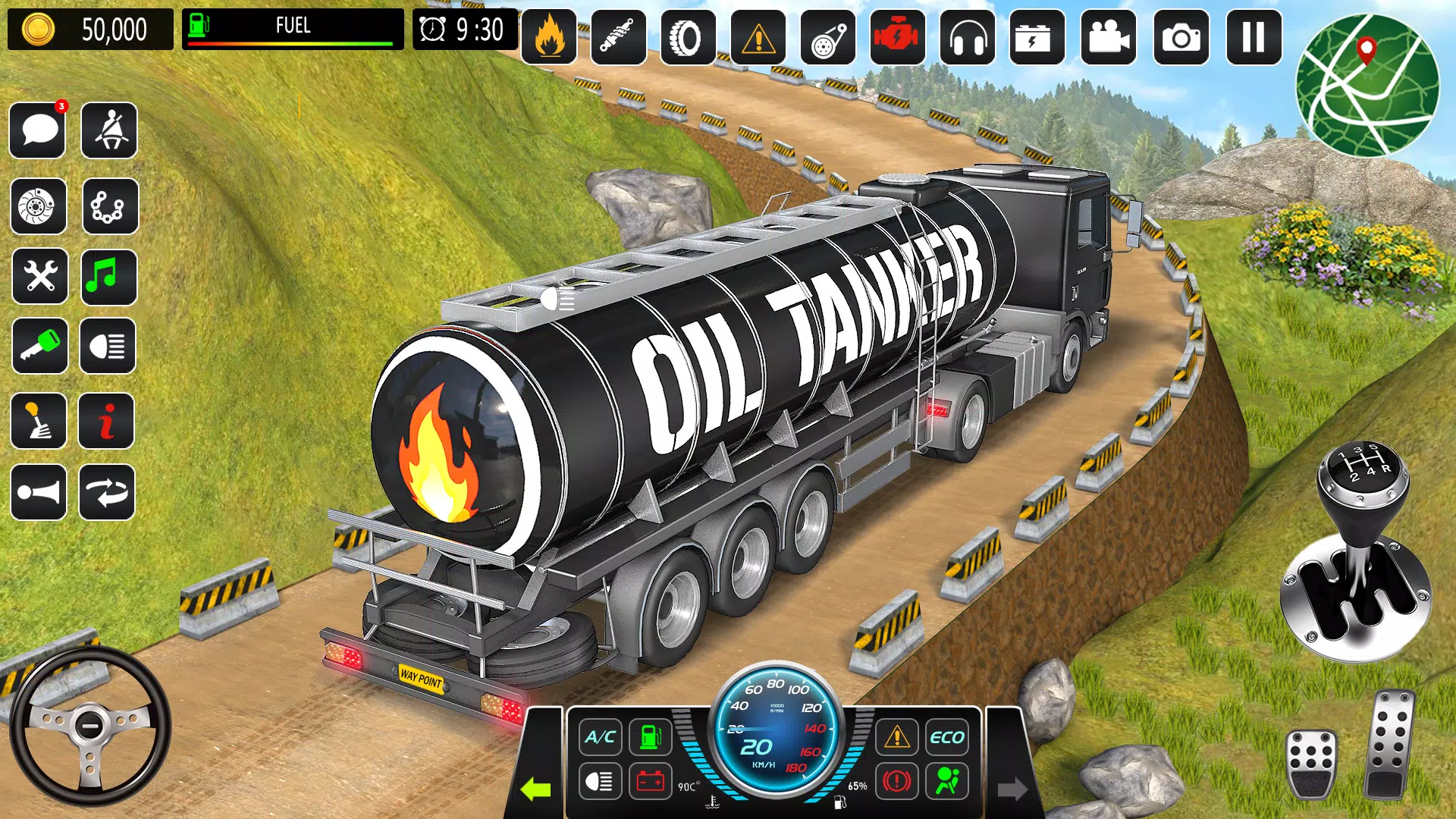 Mountain Truck Driving Games应用截图第1张