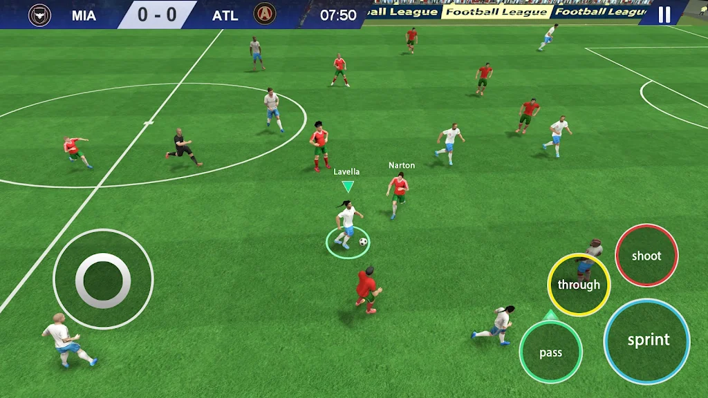 Soccer Football Game 2023 Captura de pantalla 4