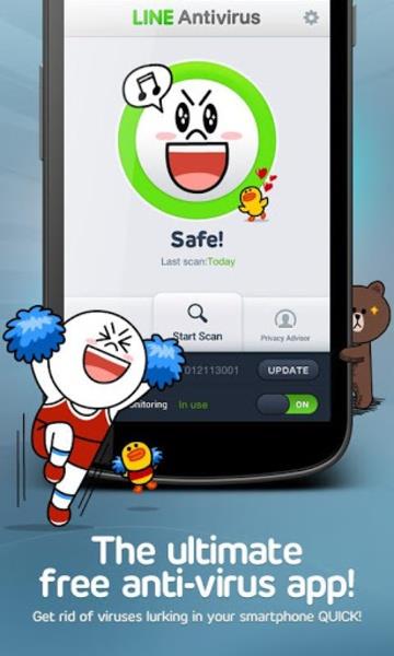 LINE Antivirus Ảnh chụp màn hình 1