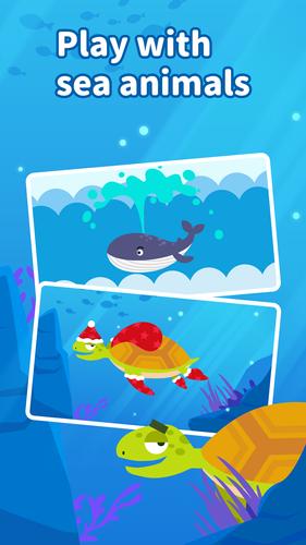 Sea Animals：DuDu Puzzle Games Tangkapan skrin 4