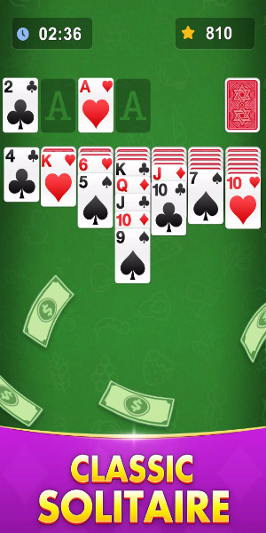 Solitaire: Play Win Cash ภาพหน้าจอ 1