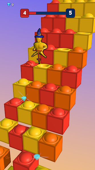 Pop It Run! 3D Mod Captura de pantalla 1