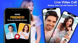 Video Call Random Live Talk スクリーンショット 1
