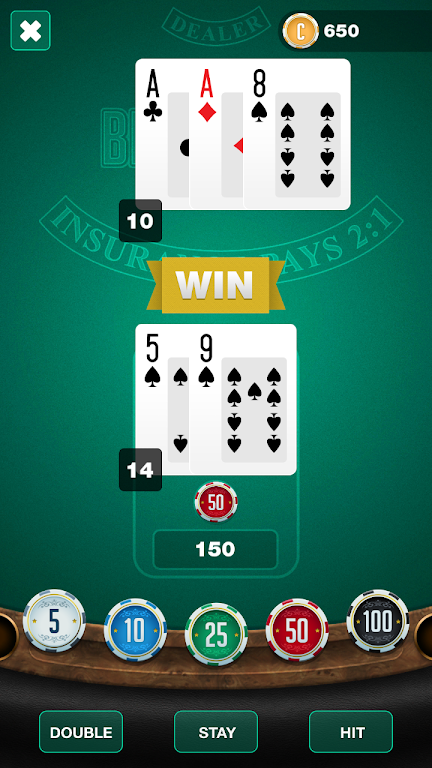 BlackJack 21: Las Vegas  Online Casino Game应用截图第4张