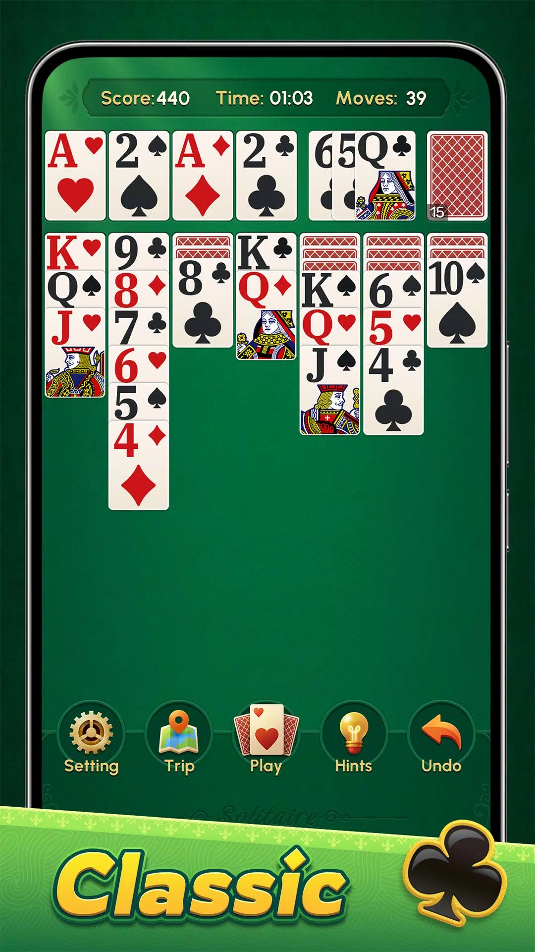Classic Solitaire: Regal Card應用截圖第1張