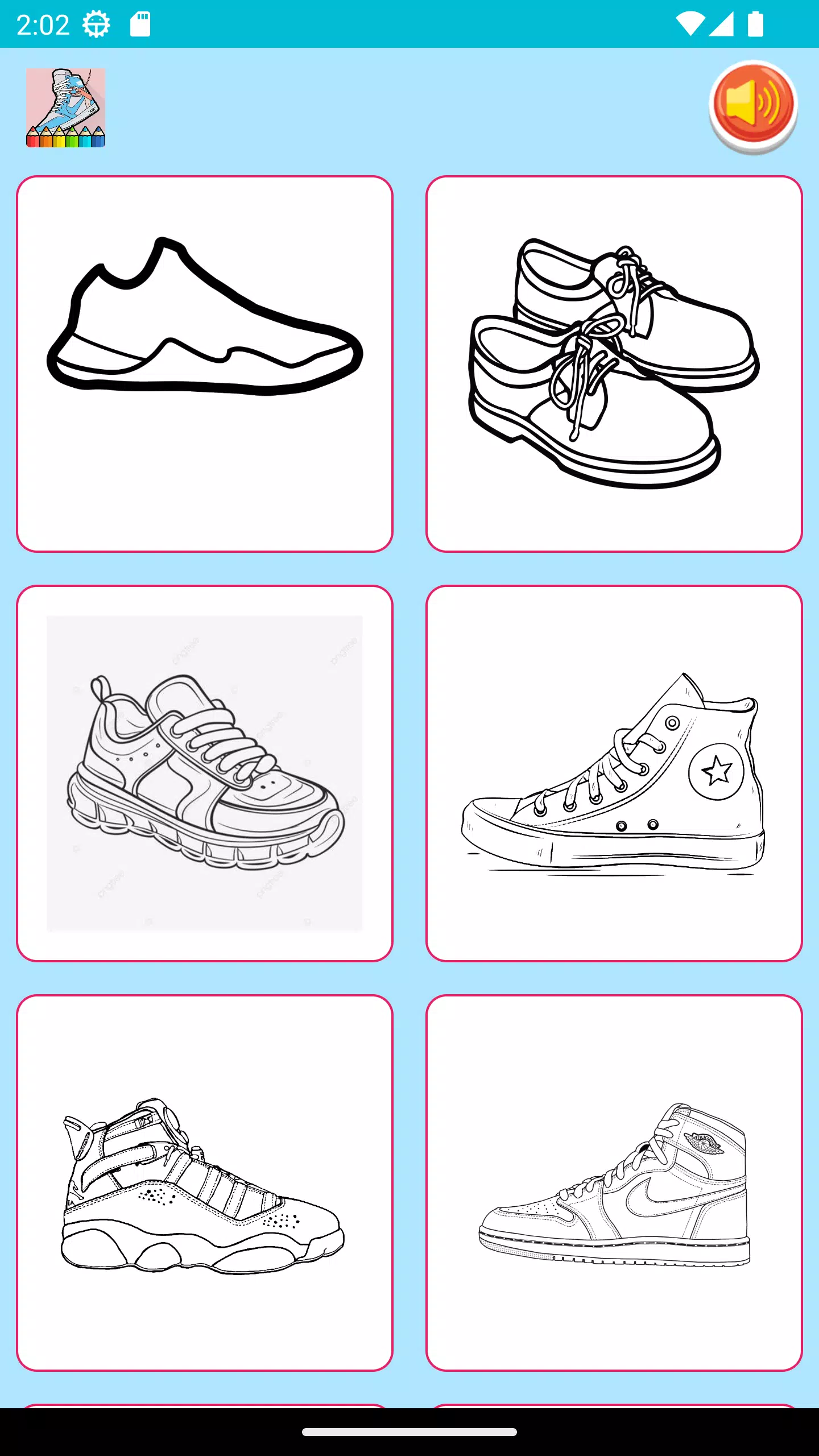 Coloring Sneaker Craft Captura de tela 3