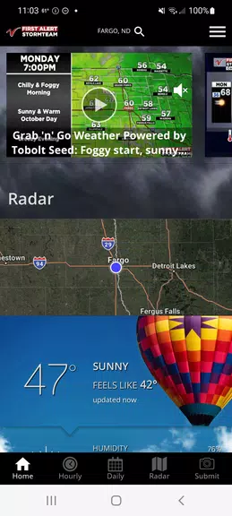 VNL Weather Screenshot 1