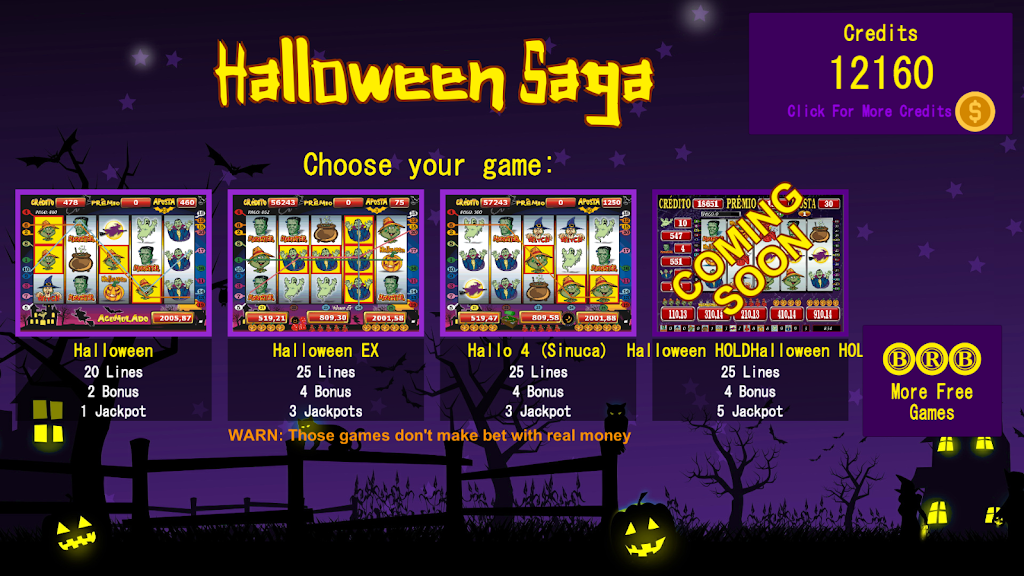 Halloween Slot Machines Pack 스크린샷 2