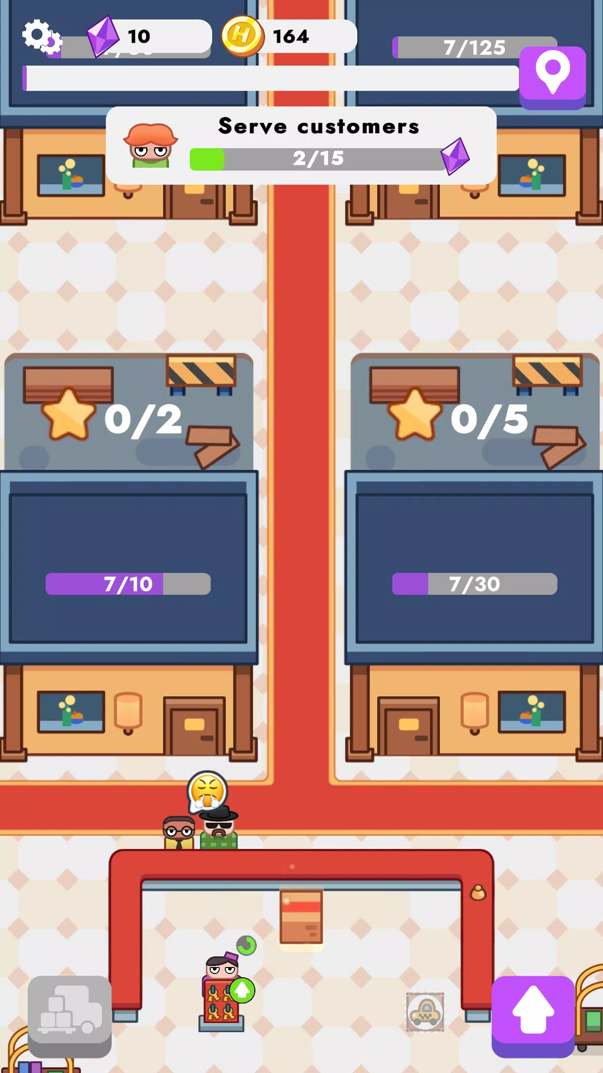 Schermata Royal Hotel: idle game 2