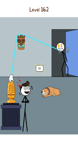 Dieb-Puzzle: Ein Level bestehen