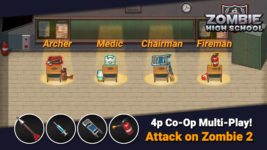 Zombie High School Mod Ekran Görüntüsü 3