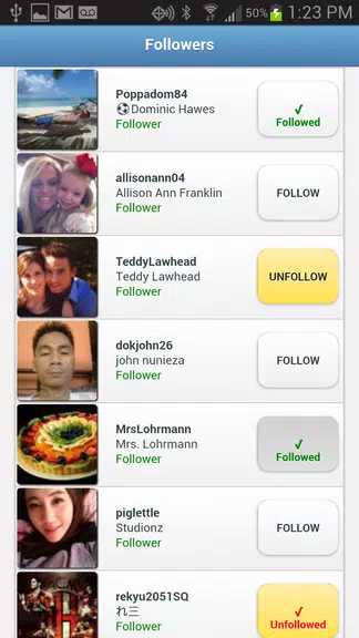 Followers+ for Twitter Schermafbeelding 2