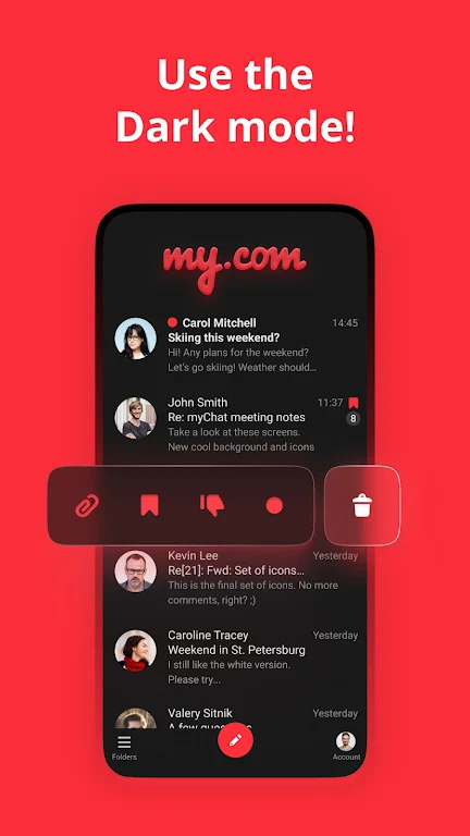 myMail pour Gmail, SFR, Orange Capture d'écran 4