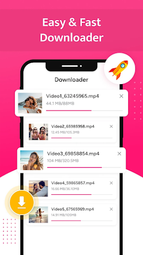 HD Video Downloader - Snapista ဖန်သားပြင်ဓာတ်ပုံ 1