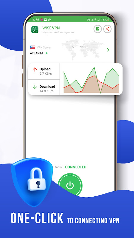 Fast VPN Wise VPN: Fast Secure Скриншот 2