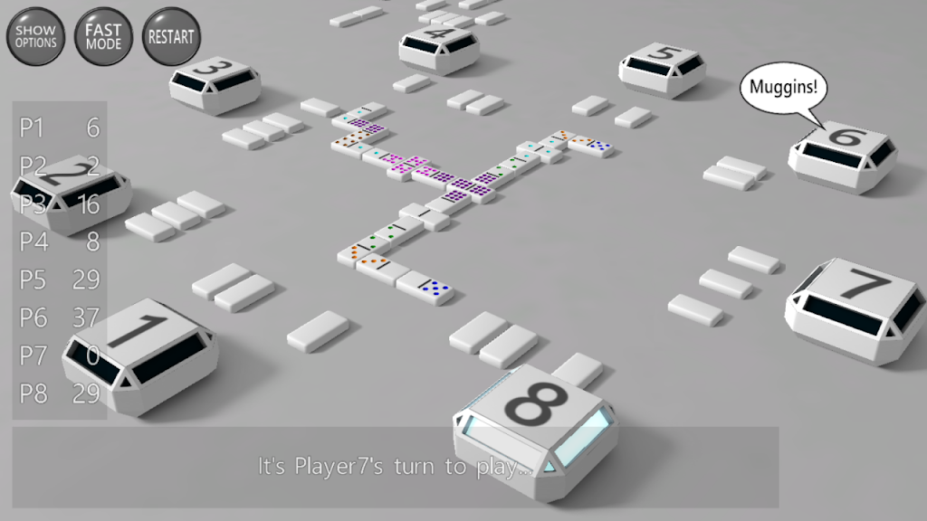 3D Dominoes by A Trillion Games Ltd Captura de pantalla 1