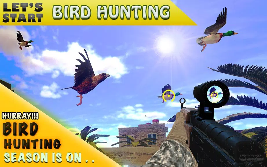 Desert Birds Sniper Shooter 3D应用截图第3张
