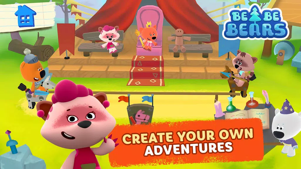 Be-be-bears - Creative world Tangkapan skrin 4