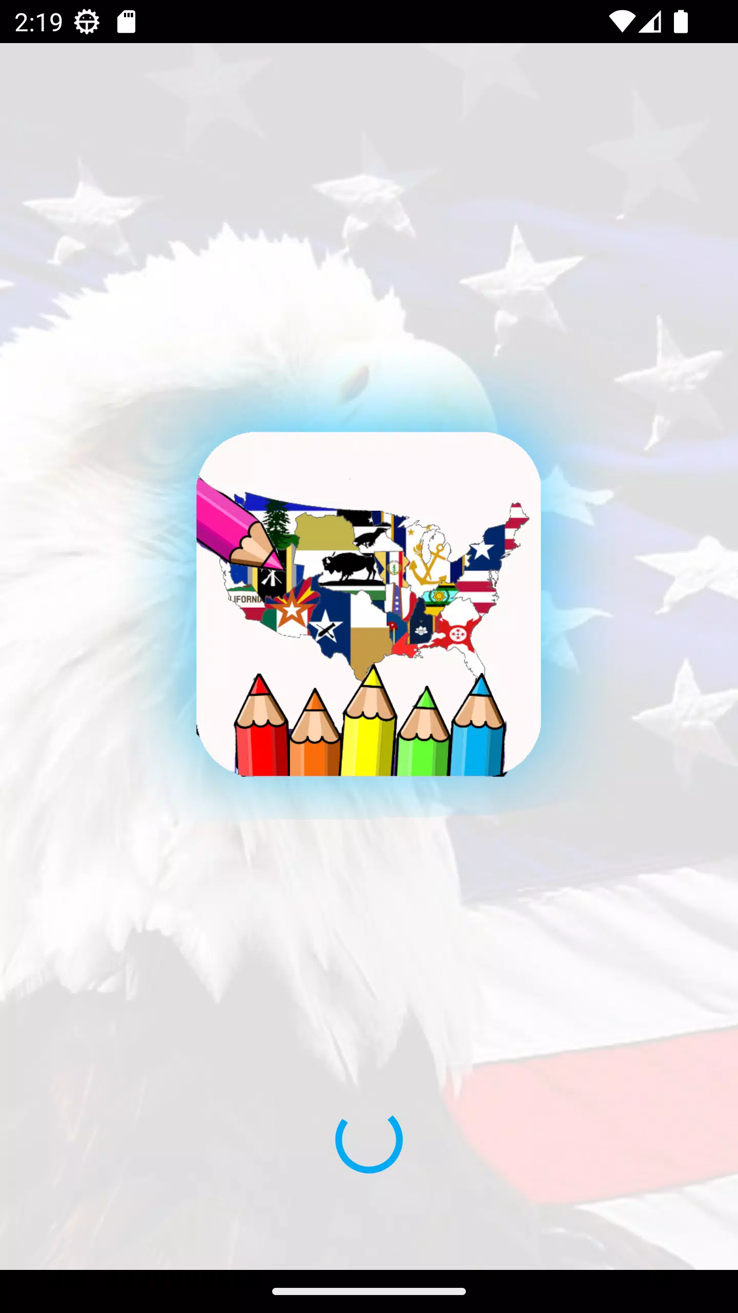 coloring flag of U.S. state স্ক্রিনশট 2