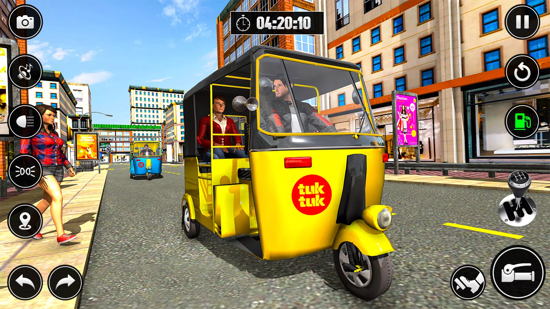 City Taxi Auto Rickshaw Game應用截圖第2張