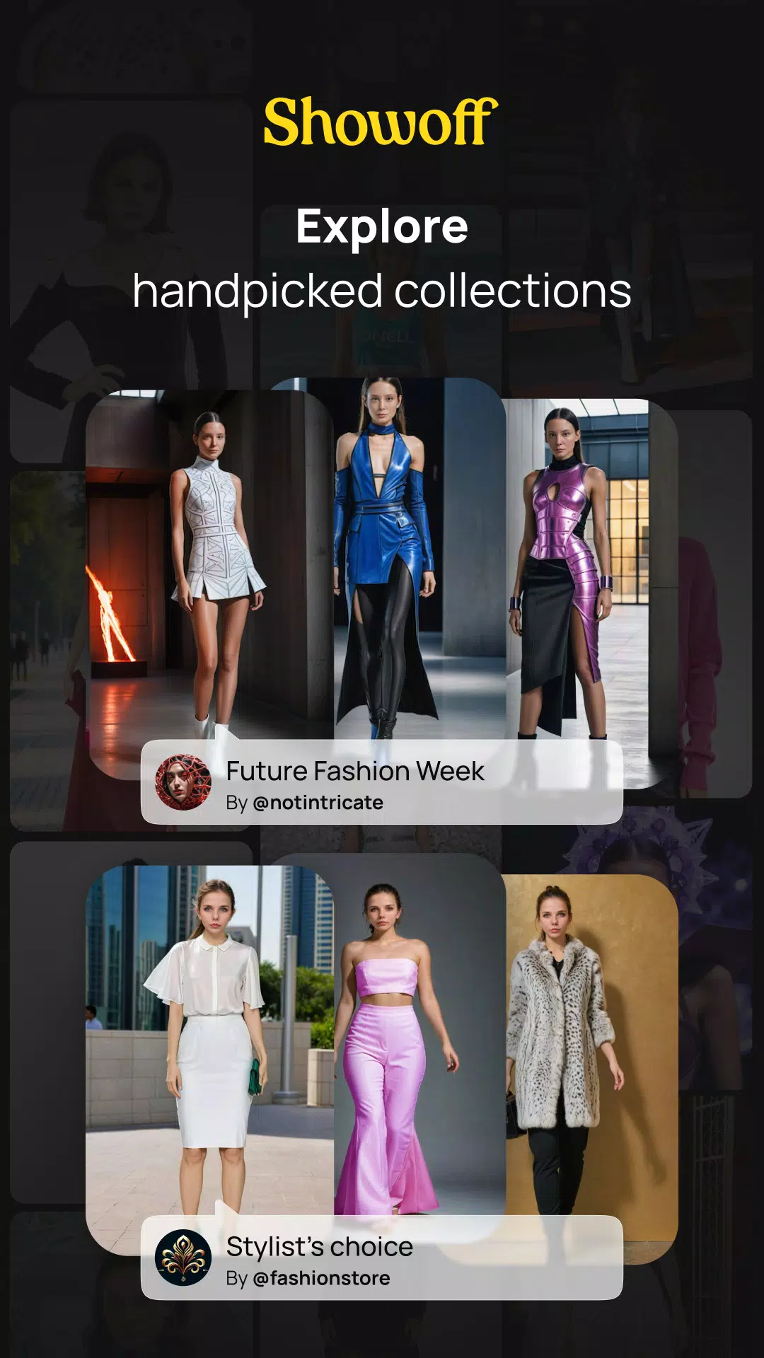 Showoff: create an ideal look ဖန်သားပြင်ဓာတ်ပုံ 2