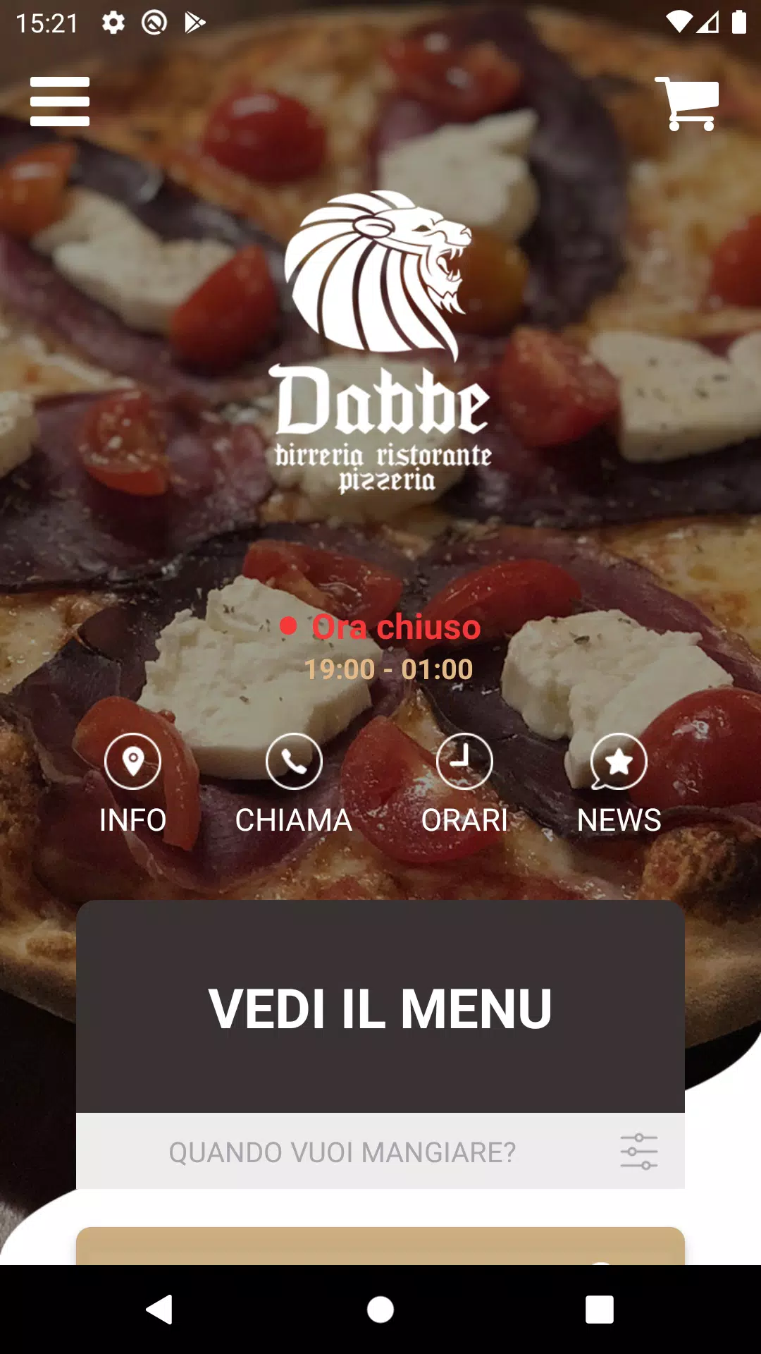 Pizzeria Dabbe应用截图第1张