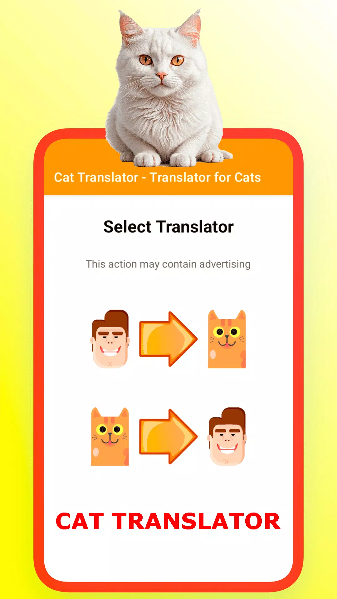 Schermata Translator for Cats Prank 2