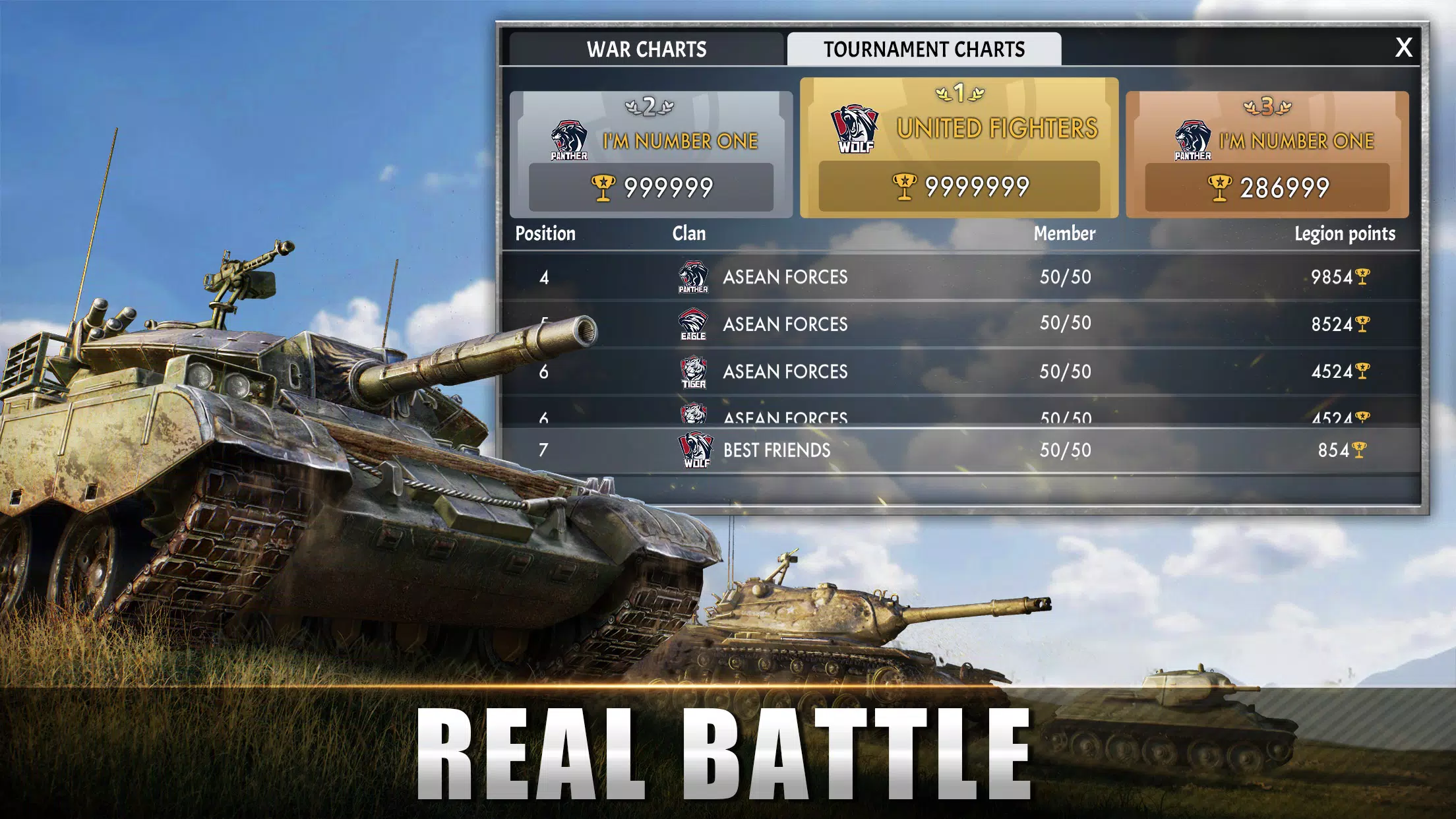 Tank Warfare: PvP Battle Game স্ক্রিনশট 2