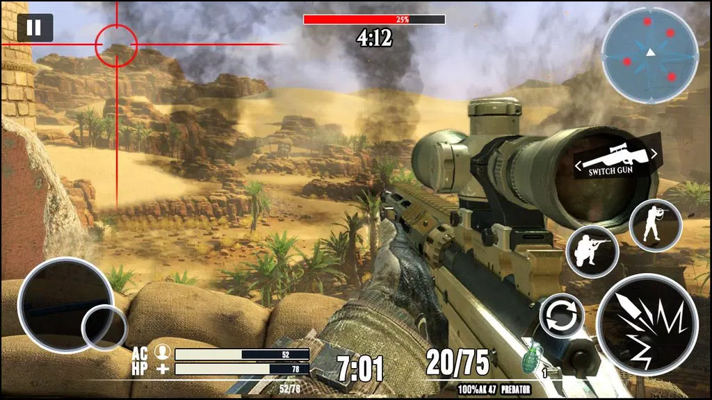 Schermata Desert Sniper 3D: Battleground 2