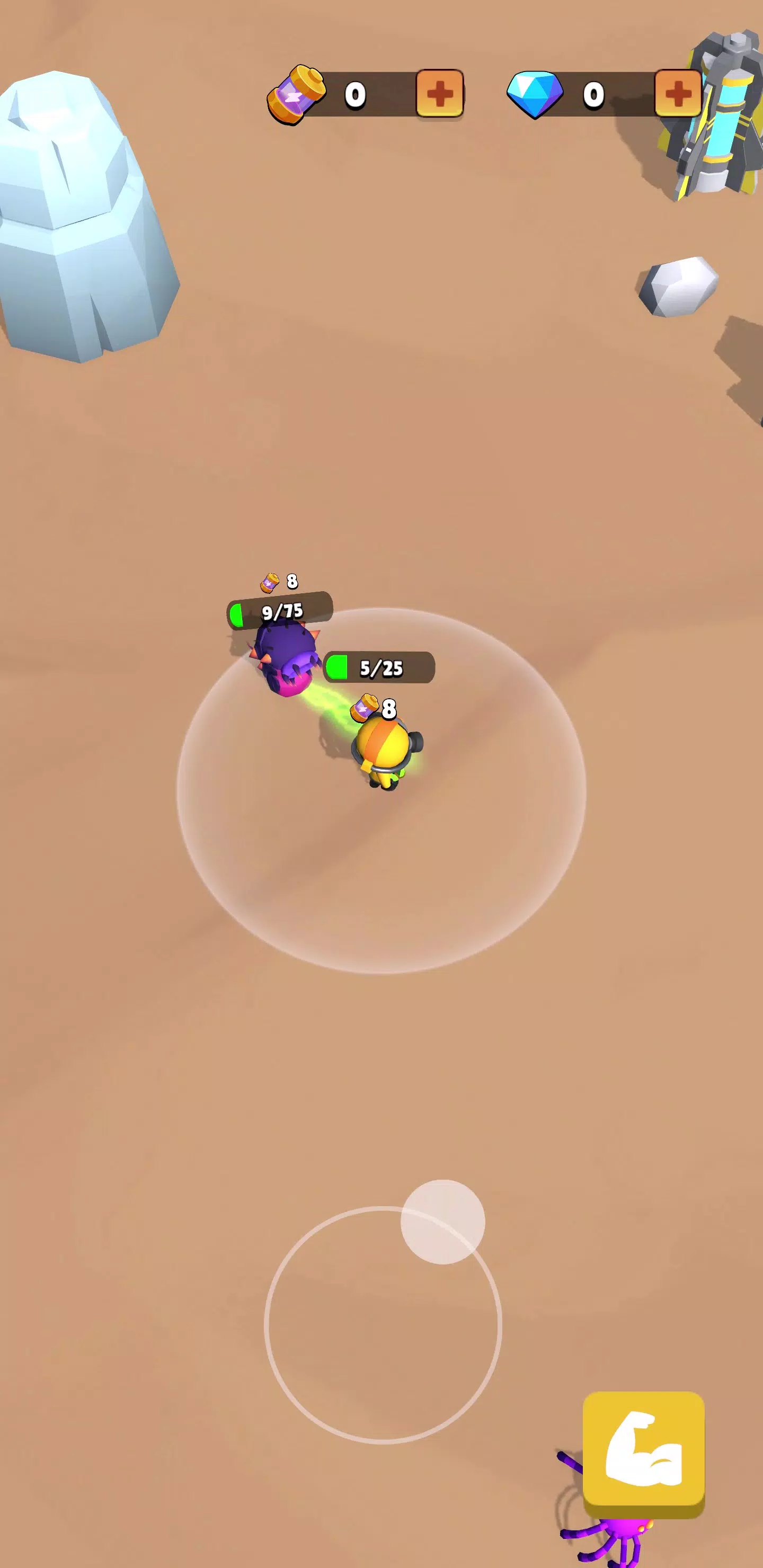 Mars Invasion: Idle RPG Capture d'écran 4