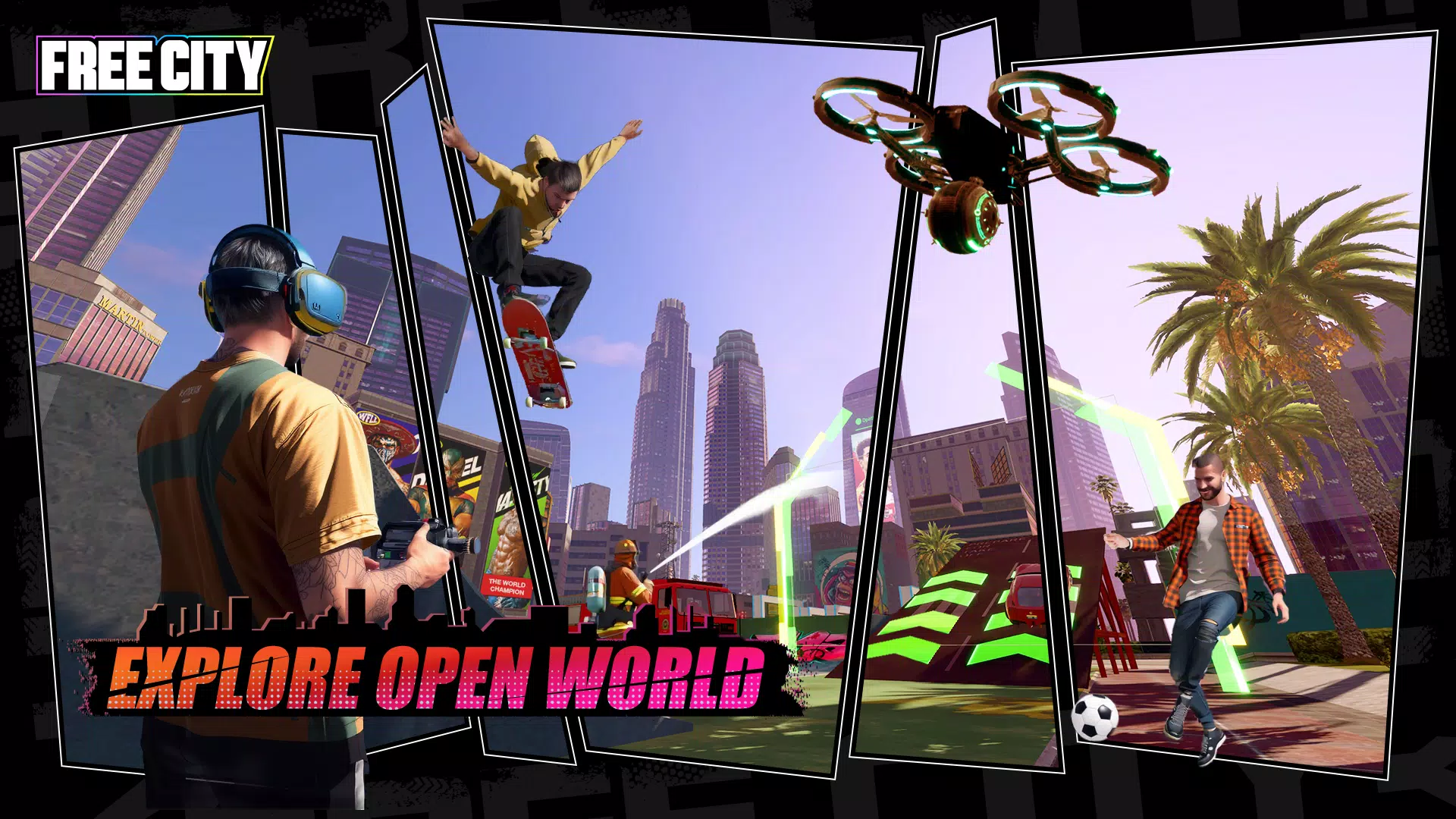 Garena Free City Tangkapan skrin 2