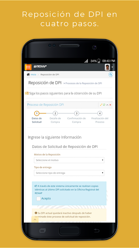 RENAP SE ภาพหน้าจอ 2