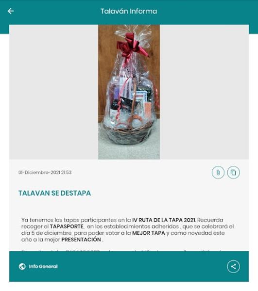 Talaván Informa ภาพหน้าจอ 3