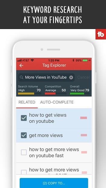TubeBuddy Pro Tangkapan skrin 2